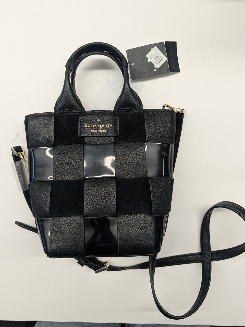 Kate Spade Basket Mini Tote NWT